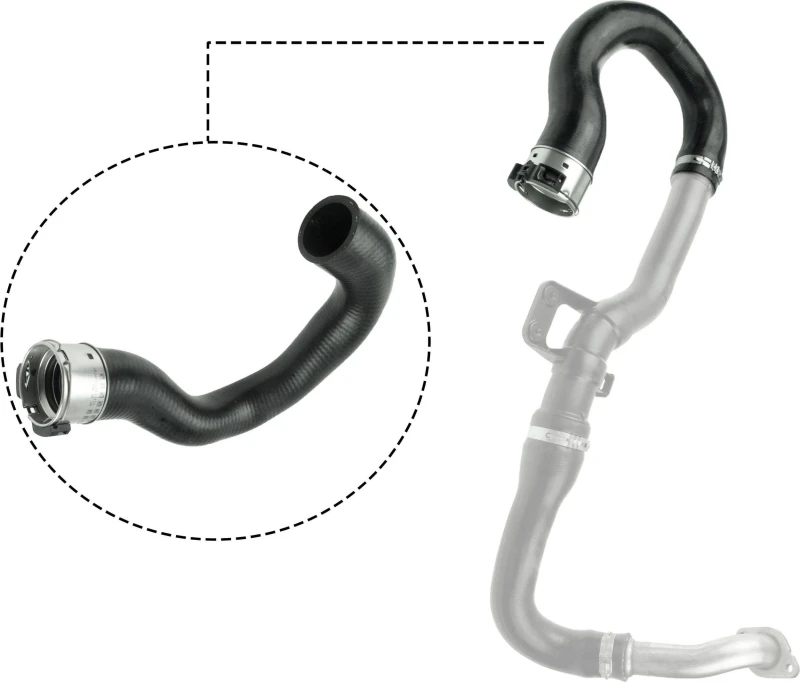 Image of GATES Charger intake hose GATES 09-0680