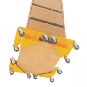 Image of Slingsby Corner Bogie Set of 4 Yellow 308514 Pack of 4