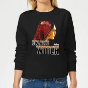 Image of Avengers Scarlet Witch Womens Sweatshirt - Black
