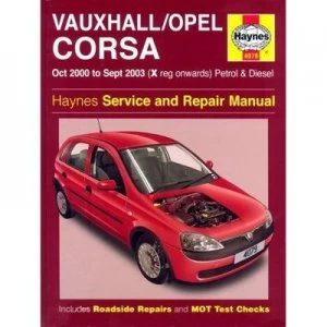 Image of Vauxhall/opel Corsa Petrol and Diesel by A. K Legg and Pete Gill Hardback