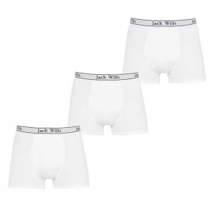 Image of Jack Wills Daundley 3 Pack Boxer Short Set - White