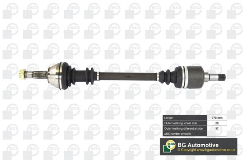 Image of BGA Drive shaft BGA DS6710L
