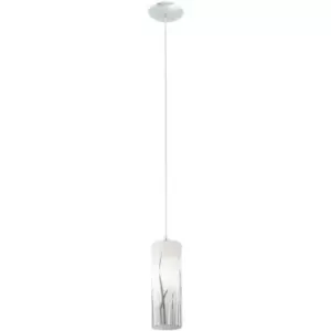 Netlighting Rivato 1 Light Ceiling Pendant Polished Chrome, E27