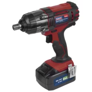 Image of Sealey CP400LI Cordless Impact Wrench 18V 3Ah Li-ion 1/2"Sq Drive