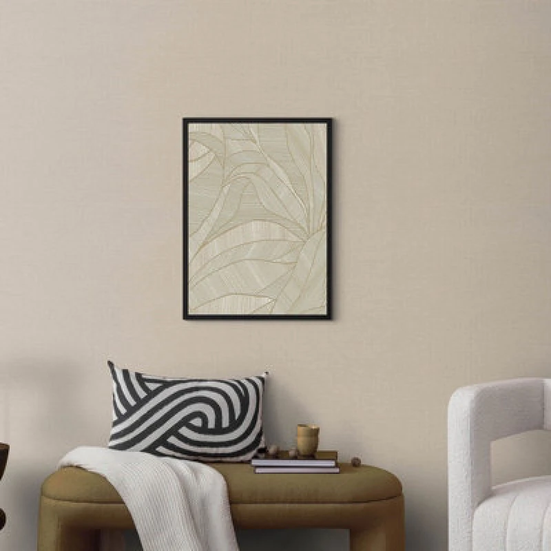 Image of Erismann Erismann Echo Taupe Vinyl Wallpaper taupe