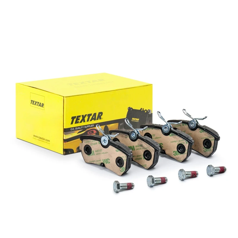 Image of TEXTAR 2335301 Brake pad set not prepared for wear warning indicator, with brake caliper screws Brake Pad Set,disc brake (402)