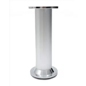 Image of Aluminium Feet Legs Sofa Beds Cupboard Cabinets Kitchen Furniture - Height 150mm