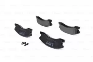 Image of Bosch 0986424823 BP961 Brake Pad Set Disc Brake Front Axle