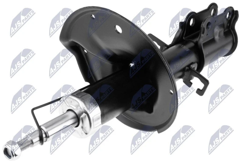 Image of NTY A-KA-321 Shock absorber Front Axle Right, Gas Pressure, Suspension Strut, Top pin Shock Absorber (854)