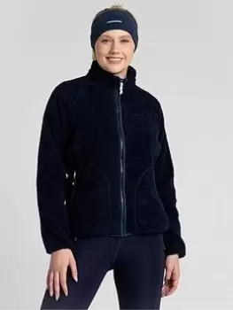 Image of Craghoppers CRAGHOPPERS SALARA FZ FLEECE JACKET, Navy, Size 12, Women