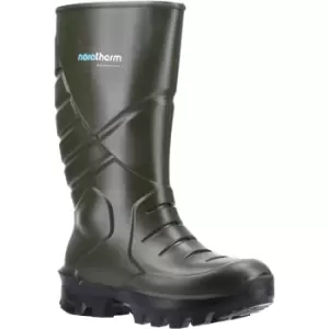 Image of Nora Max Unisex Adult Noratherm S5 PU Safety Boots (10 UK) (Green/Black)