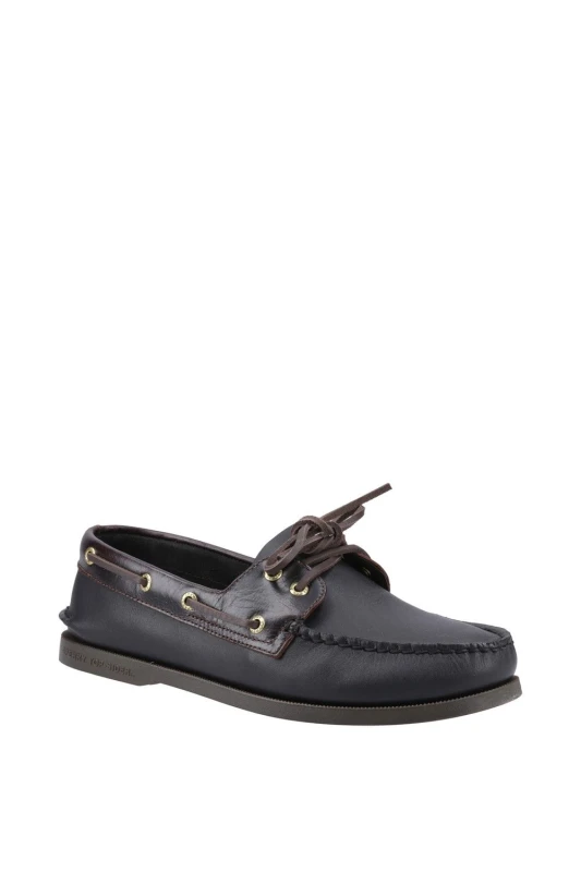 Image of Sperry Men Authentic 2 Eye Boat Shoe in Brown Size: 11 Brown 11 Male 627756014619