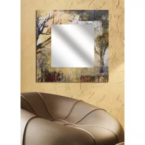 Image of MA-19 Multicolor Trees Decorative Mirror