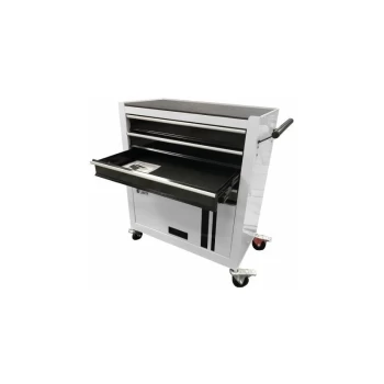 Image of Autojack - Portable Tool Trolley Workshop Cabinet with 4 Drawers