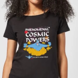 Image of Disney Aladdin Phenomenal Cosmic Power Womens T-Shirt - Black