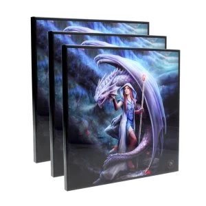 Image of Dragon Mage (Set of 3) Crystal Clear Picture