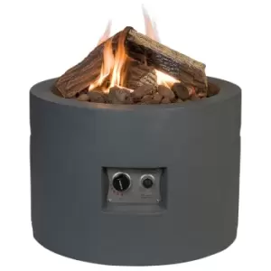 Image of Happy Cocoon Grey Round Gas Patio Heater
