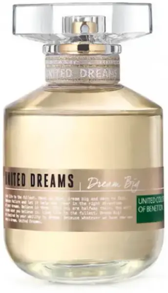 Benetton Dream Big Eau de Toilette For Her 80ml