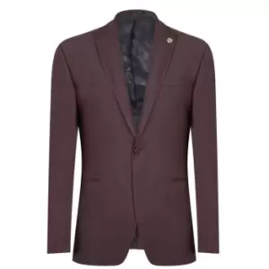 Image of Ted Baker Merlot Blazer Jacket - Red
