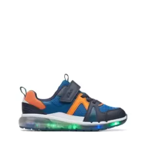 Image of Clarks Spark Flash Trainers - Blue