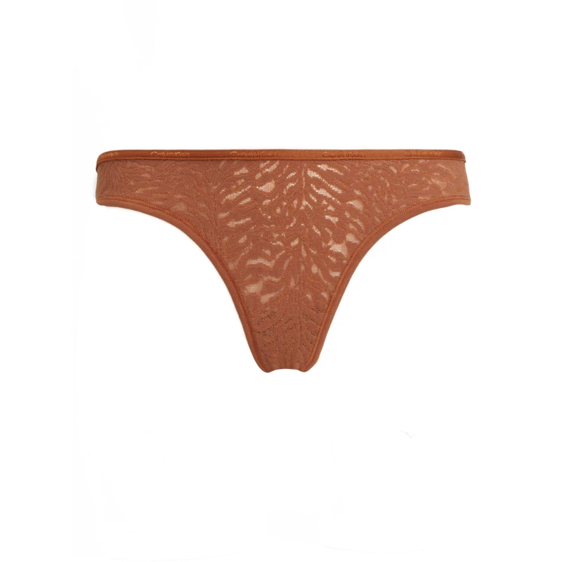 Image of Calvin Klein Lace Brief - Orange Orange 10
