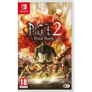 Image of Attack On Titan 2 Final Battle Nintendo Switch Game