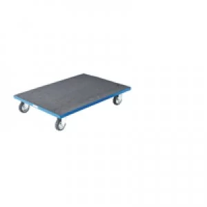 image of Slingsby Blue Container Dolly With Anti Slip Surface 312955