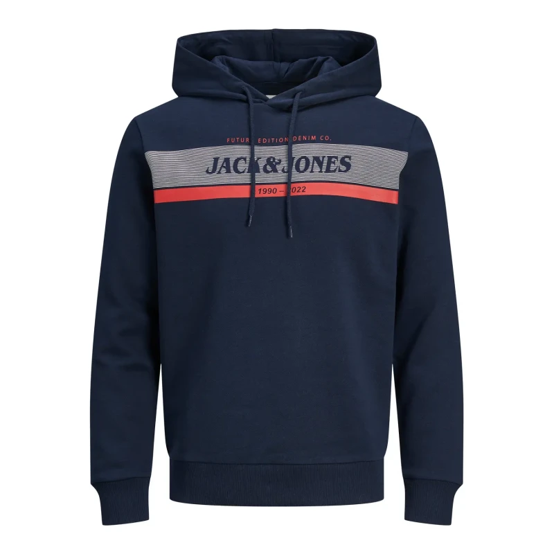 Image of jack & jones Hoodie Jack & Jones Jjalex Bleu Male S