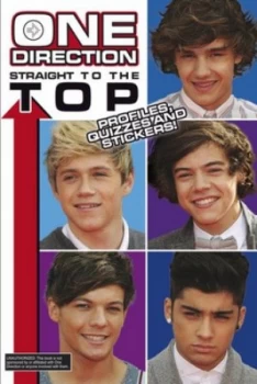 Image of One Direction Straight to the Top Profiles Quizzes and Stickers by Riley Brooks Paperback