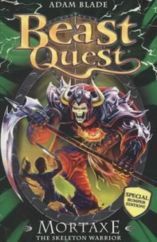 Image of Mortaxe the Skeleton Warrior by Adam Blade Paperback