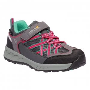 image of Regatta Samaris V JNR Waterproof Walking Shoes - Granit/Duchs