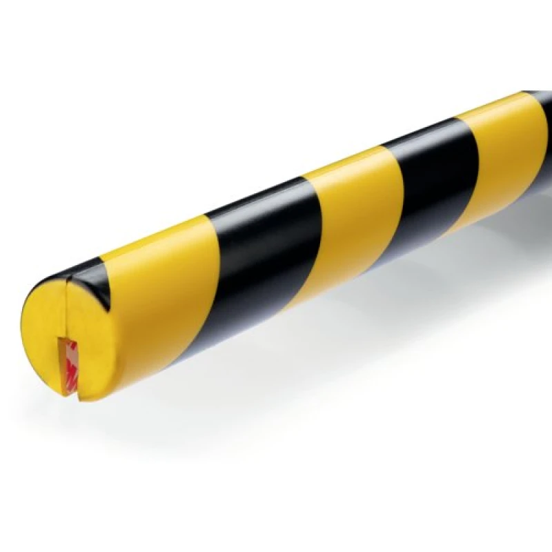 Image of Durable Edge Protection Profile E8R Yellow/Black (Pack of 5) 1126130