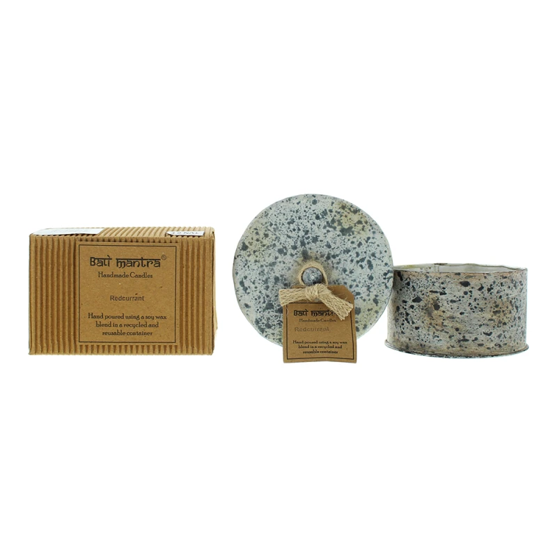 Image of Bali Mantra Victorian Tin Round Redcurrant Candle 280g
