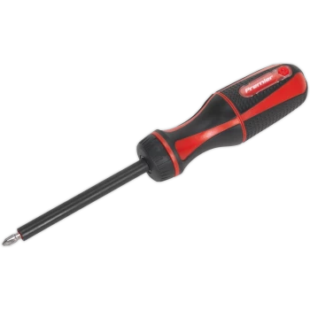 Image of Sealey Premier Fine Tooth Ratchet Screwdriver and 10 Piece Bit Set