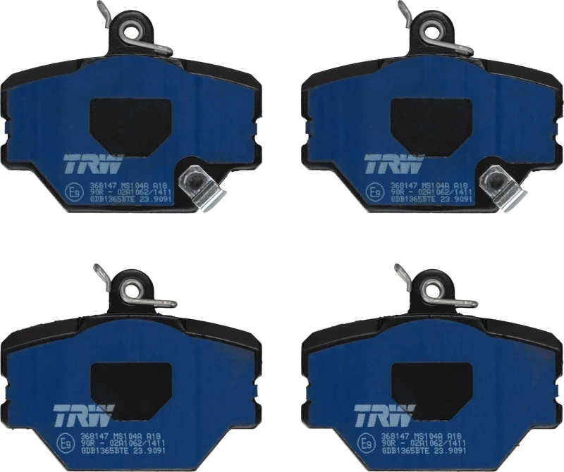 Image of Brake pad set TRW GDB1365BTE