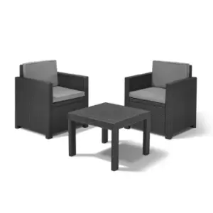 Image of Norfolk Leisure Victoria Balcony Set - Grey