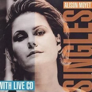 Image of Singles WITH LIVE by Alison Moyet CD Album