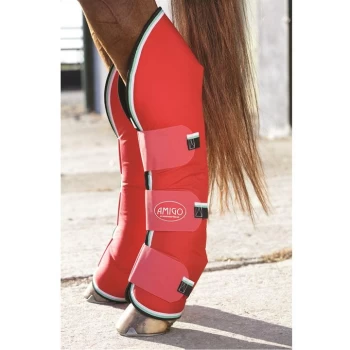Image of Amigo Travel Boots - Red