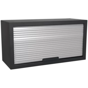 Image of Sealey Superline Pro Modular Tambour Front Wall Cabinet MSS System Black / Grey