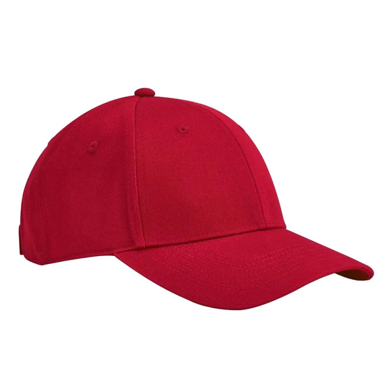 Image of Beechfield Mens EarthAware Classic 6 Panel Baseball Cap in Red Red Male One Size
