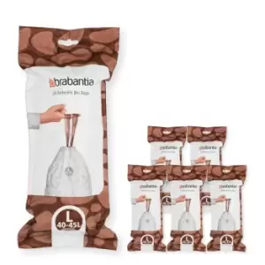 Image of Brabantiaperfect Bin Bag Code L 40/45 Ltr 120 Bags