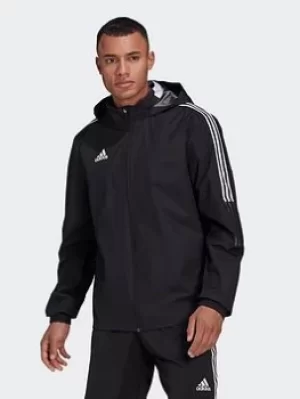 image of adidas Tiro 21 All-weather Jacket, Black Size XL Men