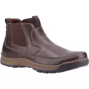 Image of Hush Puppies Mens Gavin Leather Lace Up Ankle Boots UK Size 10 (EU 44.5)