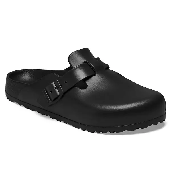 Image of Birkenstock Boston Eva Womens, Black/black