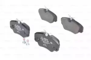 Image of Bosch 0986460939 BP509 Brake Pad Set Disc Brake Front Axle