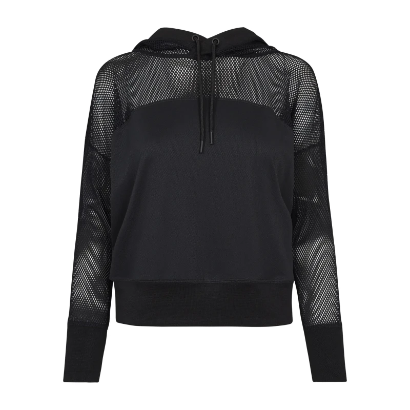 Image of Urban Classics Womens Hoodie urban Classic knit Noir Female XL