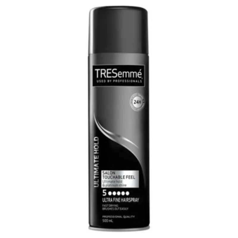 Image of TRESemme Touchable Ultimate Hold and Shine Hairspray 250ml