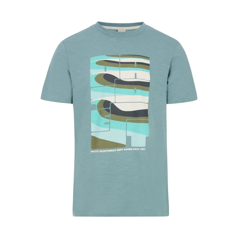 Image of Protest T-Shirt Protest Niagra Vert Male XS