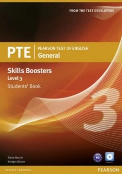 Image of Pearson Test of English General Skills Booster 3 Students Book and Cd Pack by Mr Steve Baxter Book