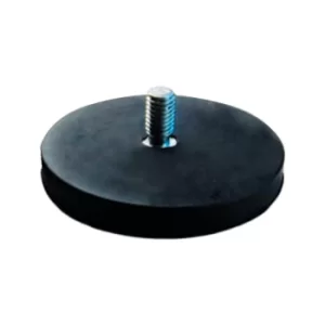 Image of E854 Rubber Coat Male Thread Neck Pot Magnet (2)